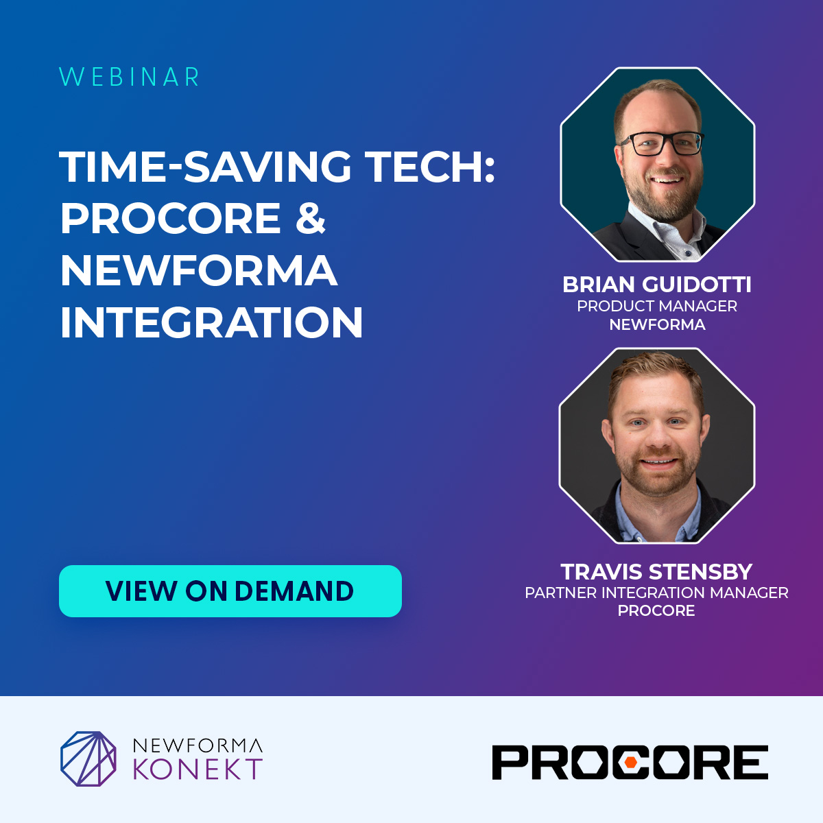 Newforma X Procore Connector Webinar