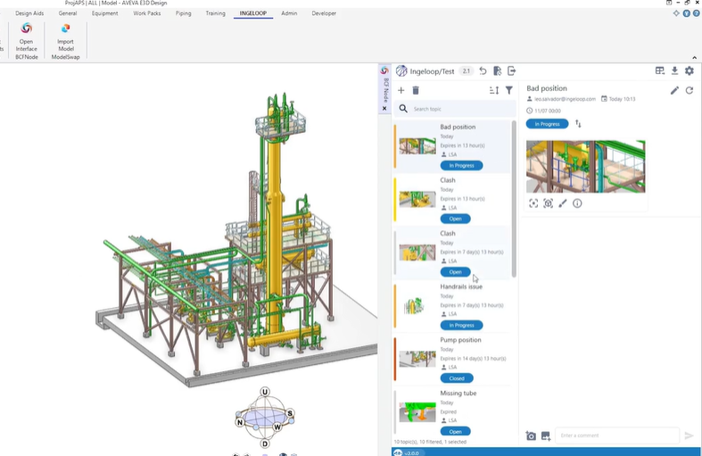 Newforma Konekt and AVEVA E3D: Enhanced BIM Collaboration and Issue ...